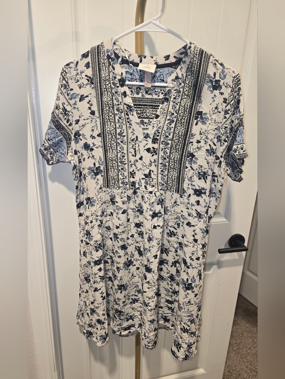 Knox Rose Rayon Dress Womens Large